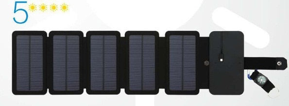 Banco de Bateria Solar USB