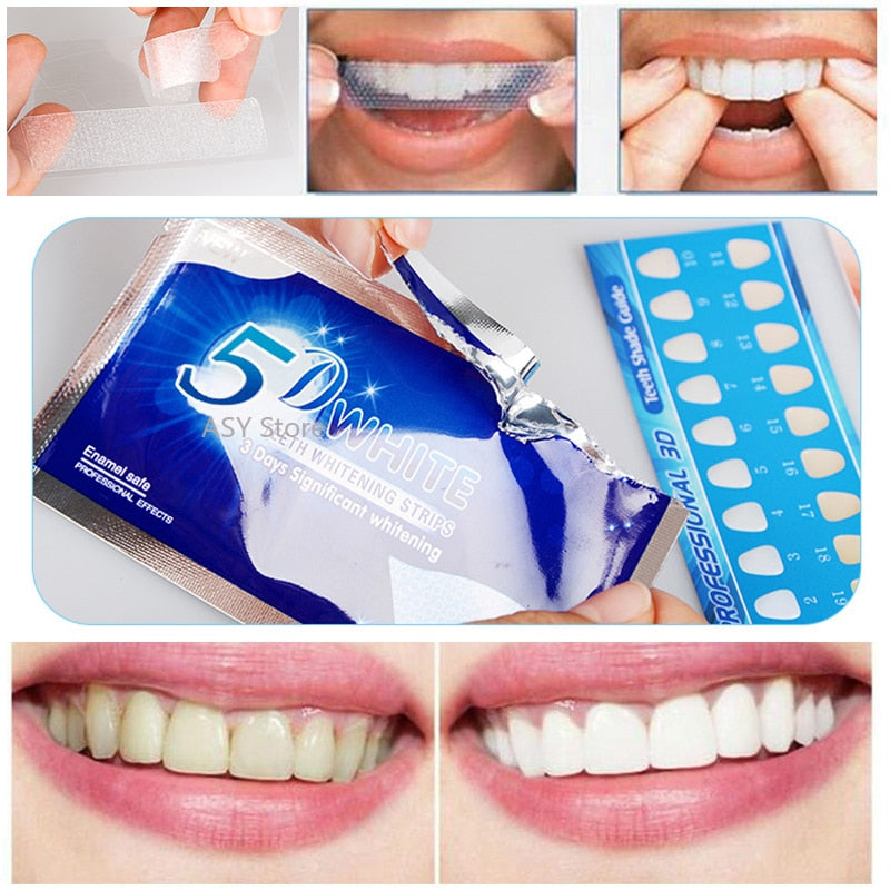 Adesivo de Clareamento Dental 5D White
